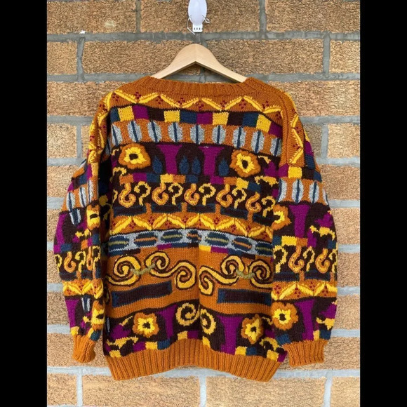 Vintage Roberta Freymann Handknitted Sweater small - Picture 7 of 7